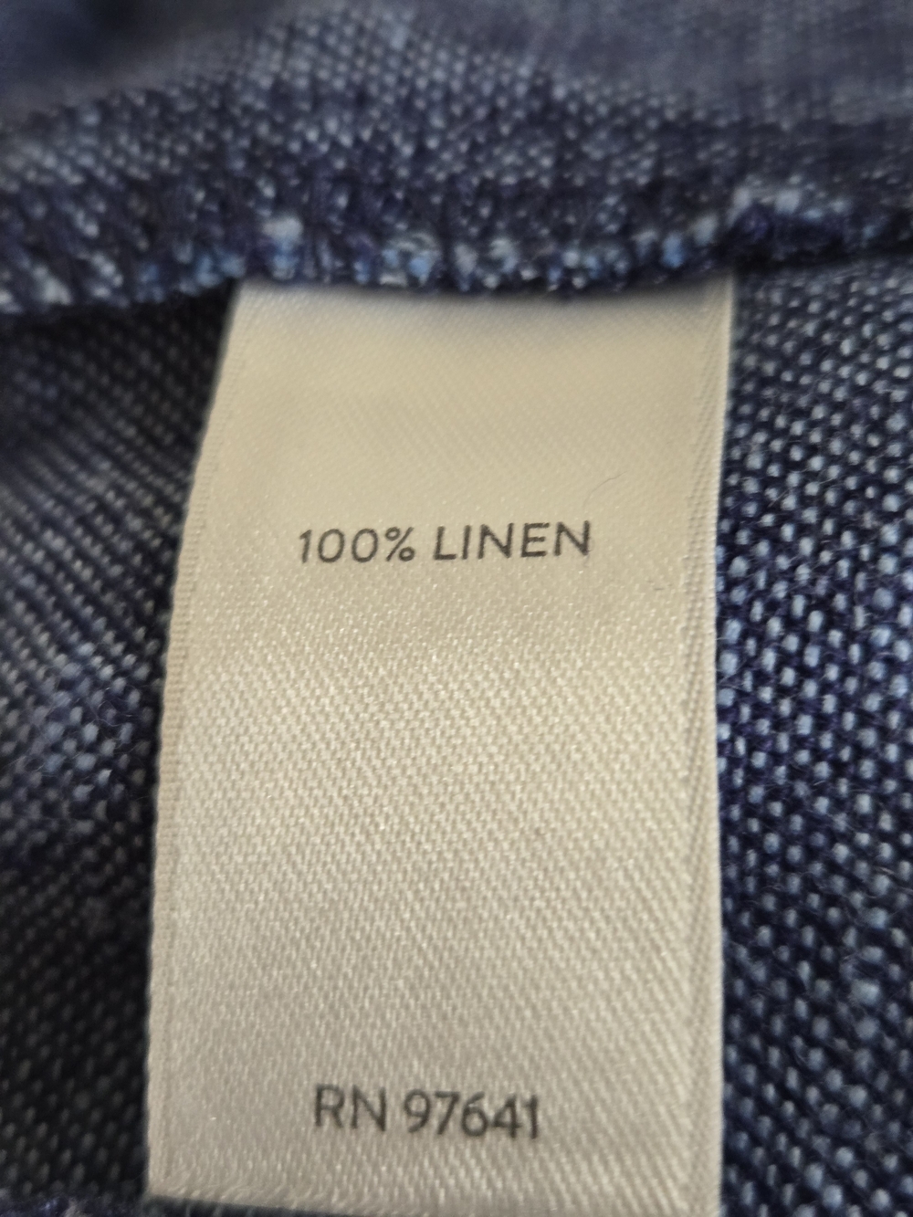 pure jill Blue Ankle-Length Cropped Pants - Picture 4 of 9